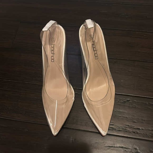 Clear 4in stiletto pump - Picture 5 of 5